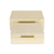10" Set Of Two Gold Solid Wood Jewelry Box With Decorative Hardware