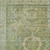 9' X 12' Sage And Fern Green Floral Medallion Washable Indoor Outdoor Area Rug
