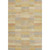 9' X 12' Wheat Beige And Gray Striped Washable Area Rug With UV Protection