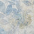 8' X 10' Sky Blue And Blue Floral Washable Indoor Outdoor Area Rug