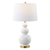 28" Gold Novelty Table Lamp With Drum Shade