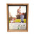 11" x 14" Gray Solid Wood Hanging Picture Frame Decor