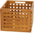 13" Brown Solid Wood Bathroom Storage Furniture Set