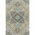 9' X 12' Beige Sage And Ivory Oriental Washable Area Rug With UV Protection