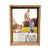 16" x 20" Gray Solid Wood Hanging Picture Frame
