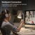 Naztech Aura 360 ANC Wireless Headphones Moondust