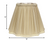 Taupe Shantung Silk Square Lamp Shade