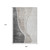 9' X 12' Charcoal And Ivory Abstract Washable Area Rug With UV Protection