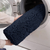 Navy Blue Soft Cozy Chenille Bath Mat Absorbent Bathroom Rug