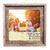 12" x 12" Gray Solid Wood Tabletop Picture Frame