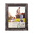 Homeroots Home Decor Rustic Smoky Black Picture Frame with Plexiglass Holder, 24 X 36 inches