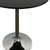 Wood and Metal Pedestal Base Round Top Dining Table