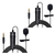 Microphone 2 Pc Professional Lavalier Mic Wearable Omnidirectional 3.5mm Body Lapel Mics