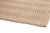 6' Natural Jute Abstract Hand Woven Area Rug