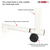 Keyboard Stand Adapter 2 Tier Adjustable Second Extension Add On for Digital Piano Stands