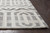 5' X 8' Gray And Natural Wool Geometric Hand Tufted Area Rug