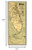 24" X 60" Map Of Jacksonville Florida Vintage Poster Wall Art - 808230021969