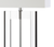 26" Clear Novelty Table Lamp With Drum Shade
