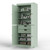 32" Sage Solid Wood Free Standing Four Door Linen Cabinet