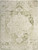7' X 9' Ivory And Tan Floral Medallion Area Rug
