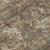 8' Chocolate And Brown Round Floral Washable Indoor Outdoor Area Rug