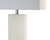 27" Clear Novelty Table Lamp With Shade