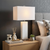 27" Clear Novelty Table Lamp With Shade