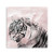 Pink Crouching Tiger Unframed Print Wall Art