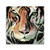 Staring Tiger Portrait Unframed Print Wall Art