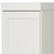 72" Off White Solid Wood Two Door Pantry Or Storage Closet