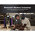 2-in-1 LED BT Stereo Speaker System with RGB Lighting Effects