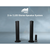 2-in-1 LED BT Stereo Speaker System with RGB Lighting Effects