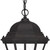 Homeroots Lighting Three Light Matte Black Carousel Lantern Hanging Light