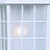 White Window Pane Lantern Wall Light
