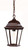 Homeroots Lighting Dark Brown Domed Glass Lantern Hanging Light