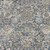 8' Charcoal Brown And Ivory Floral Distressed Runner Rug With Fringe