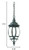Matte Black Glass Globe Hanging Light