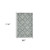 8' X 10' Dark Gray And Ivory Wool Oriental Hand Hooked Area Rug