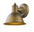 Brushed Gold Aluminum Wall Sconce