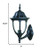 Matte Black Lamp Shape Wall Light