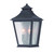 Homeroots Lighting Matte Black Two Light Pocket Lantern Wall Light