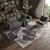 10' X 14' Gray and Ivory Abstract Hand Tufted Area Rug