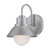 Brushed Silver Lamp Shade Wall Light