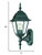 Matte Black Swing Arm Outdoor Wall Light