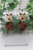 Reindeer Puff || Dangle Earrings || Hypoallergenic