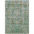 3' X 5' Sage And Gold Tribal Washable Indoor Outdoor Area Rug