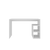 47" White Wood Computer Desk