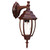 Dark Brown Hanging Globe Lantern Wall Light
