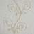 Set of Two 84" Beige Boho Embroidered Window Panels Polyester