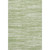 3' X 5' Artichoke Green And Ivory Striped Washable Area Rug With UV Protection